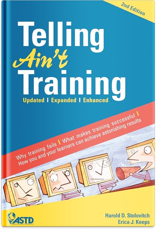 Telling Ain’t Training